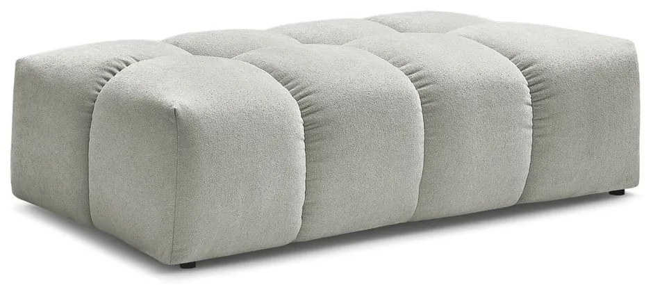 Svetlosivá ženilková podnožka Everest – Bobochic Paris