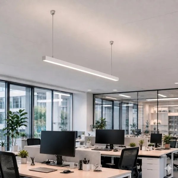 Brilagi - FULLDAY LED závesné svietidlo 20/30/40W/230V 2700/4000/6000K 120cm biela