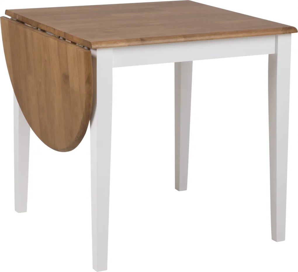Bighome - Jedálenský stôl BRISBANE 75x75 cm, prírodná