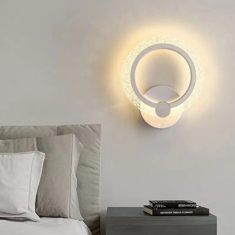 Toolight Toolight, LED nástenné svietidlo 22x19cm, 8W, 3000K, LHJ067-W, chrómová, OSW-60035