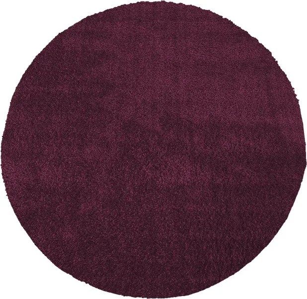 Koberec Kamel tmavofialový kruh