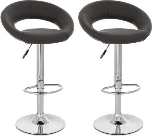 2x Barová stolička Hawaj CL-3230 čierna