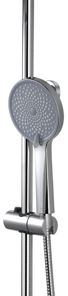 Invena Kalymnos, sprchová súprava s pákovou batériou, chrómová, INV-AU-28-001-V