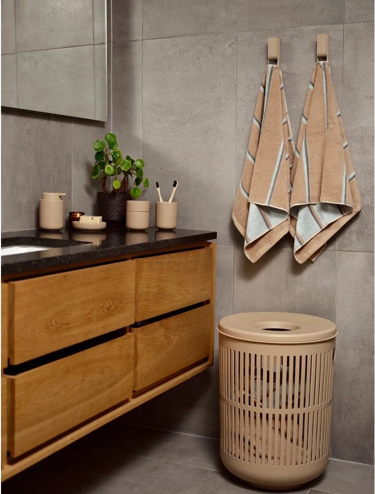 Béžový nástenný hliníkový háčik Ume – Zone