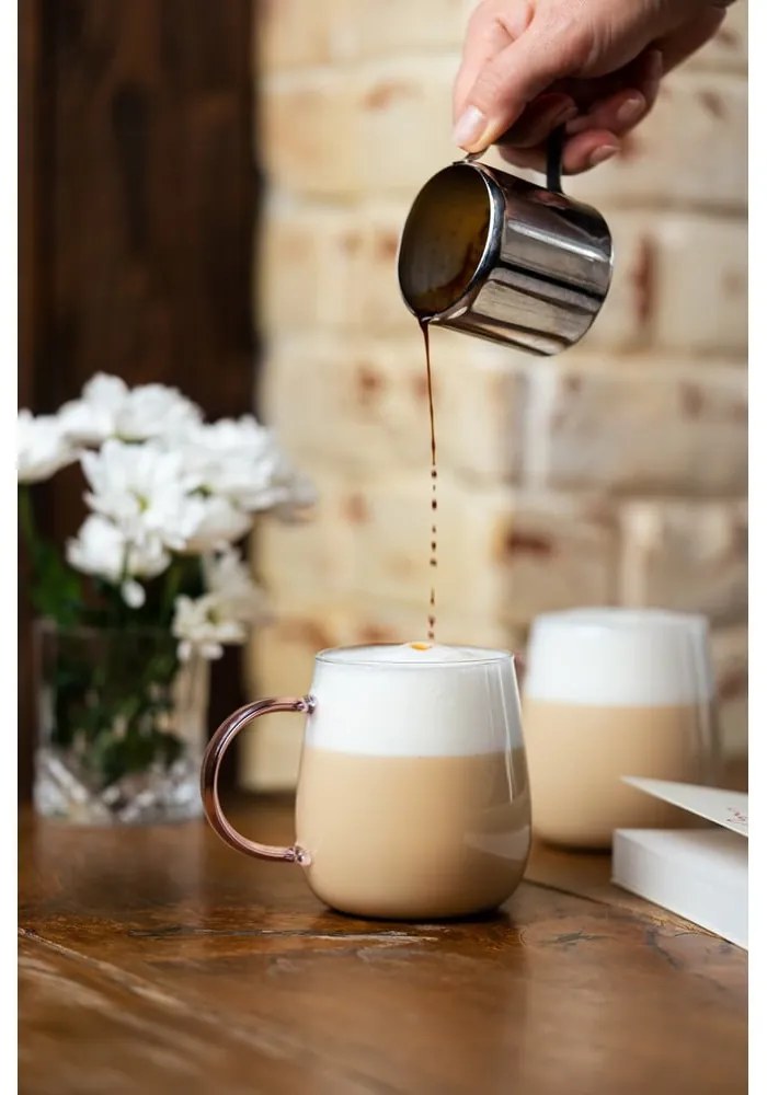 Hrnčeky na cappuccino v súprave 2 ks 400 ml Bolla – Vialli Design