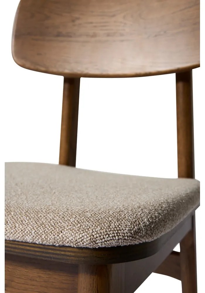 Hnedá jedálenská stolička Livo – Unique Furniture