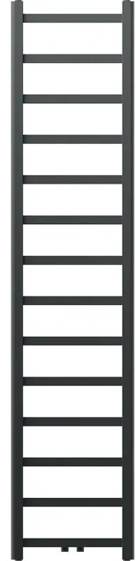 Mexen Bolt, vykurovacie teleso 1800 x 400 mm, 406 W, spodné a stredové, antracitová, W126-1800-400-00-66