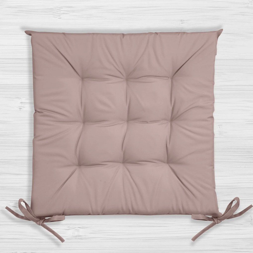 ZÁHRADNÝ VODEODOLNÝ PODSEDÁK NA STOLIČKU GARDEN1 40X40X5 CM PÚDROVÁ