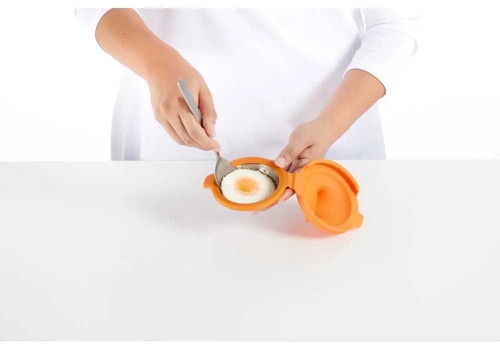 Silikónové formičky na stratené vajcia v súprave 2 ks Pouched egg cooker – Lékué