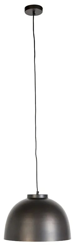 Priemyselné závesné svietidlo hnedé 40 cm - Hoodi