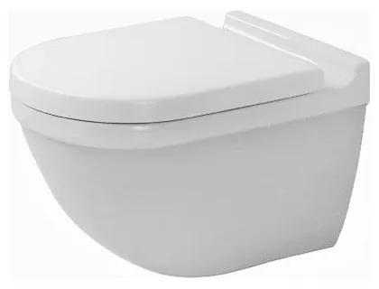 DURAVIT Starck 3 závesné WC s hlbokým splachovaním, 360 mm x 540 mm, s povrchom WonderGliss, 22250900001