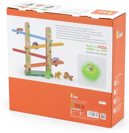 Dráha so zvieratkami Viga 44671 džungľa