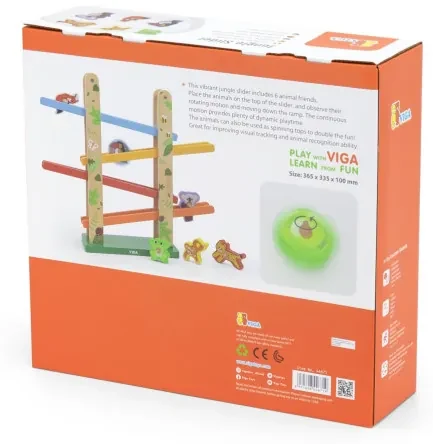 Dráha so zvieratkami Viga 44671 džungľa