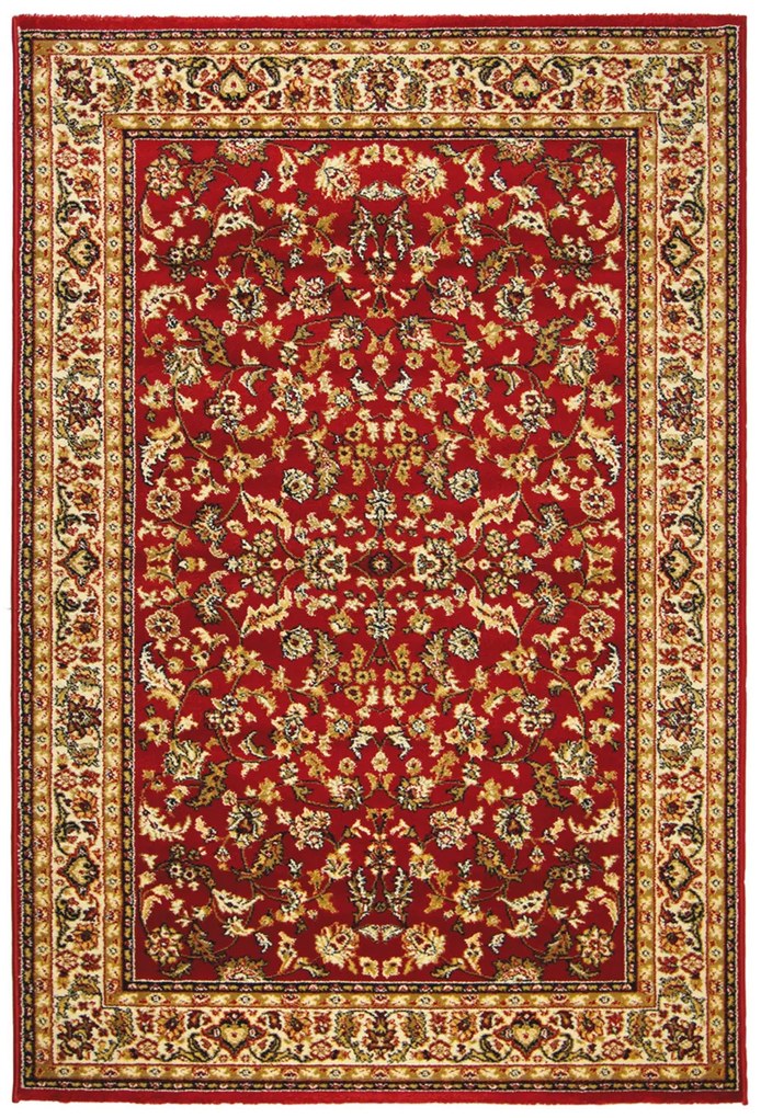 Sintelon, Kusový koberec SOLID 50 CEC, 200x300, červená, obývacia izba