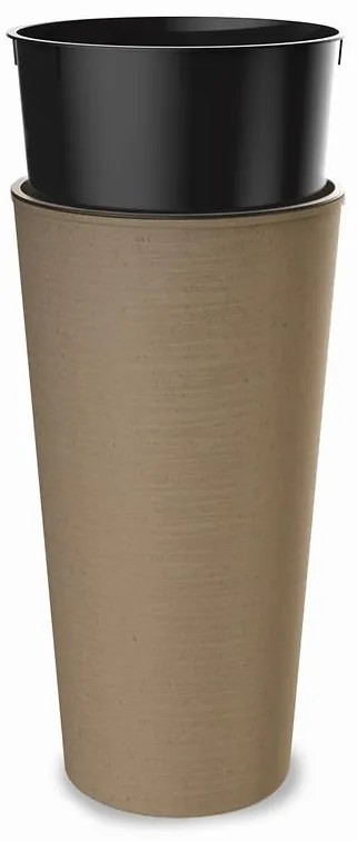 Kvetináč Woody High 25x46,5h Natural Weh-25