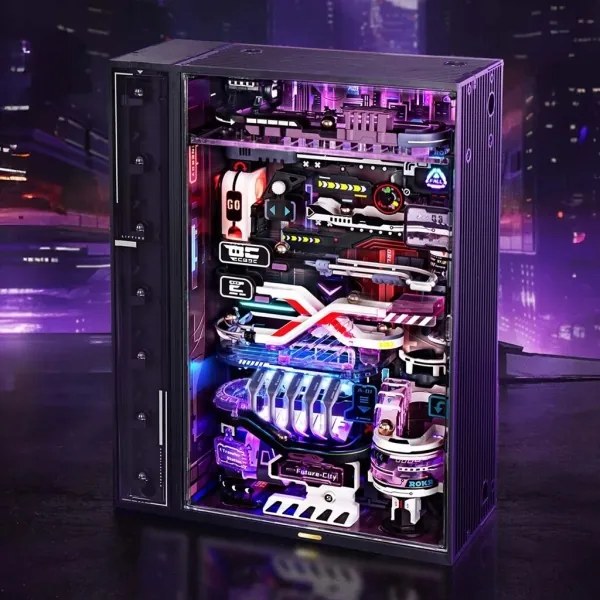 RoboTime - 3D mechanická skladačka guličkovej dráhy Mesto minulosti