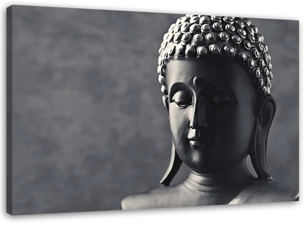 Gario Obraz na plátne Budha na sivom pozadí Rozmery: 60 x 40 cm