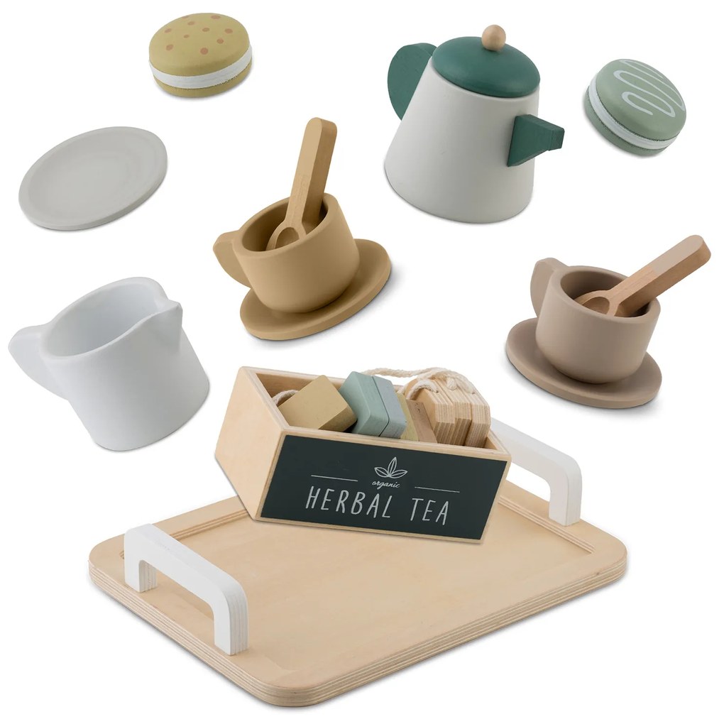 Drevená čajová súprava Nukido NK-864