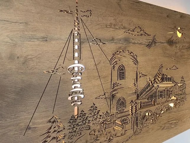 Svietiaci obraz krajinky