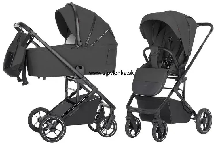 Kočík 2in1 CARRELLO Alfa 2024 Graphite Grey