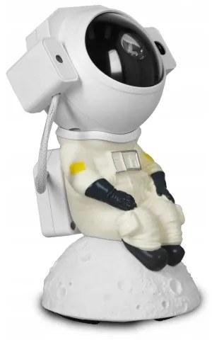 LED RGB projektor 3 v 1 LED/5W/5V 3000/4000/6000K astronaut + diaľkové ovládanie