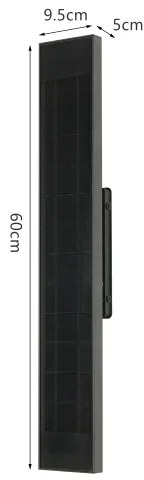 Brilagi - LED solárne nástenné svietidlo SUN LED/4W/3,7V 60 cm 4000 mAh IP44