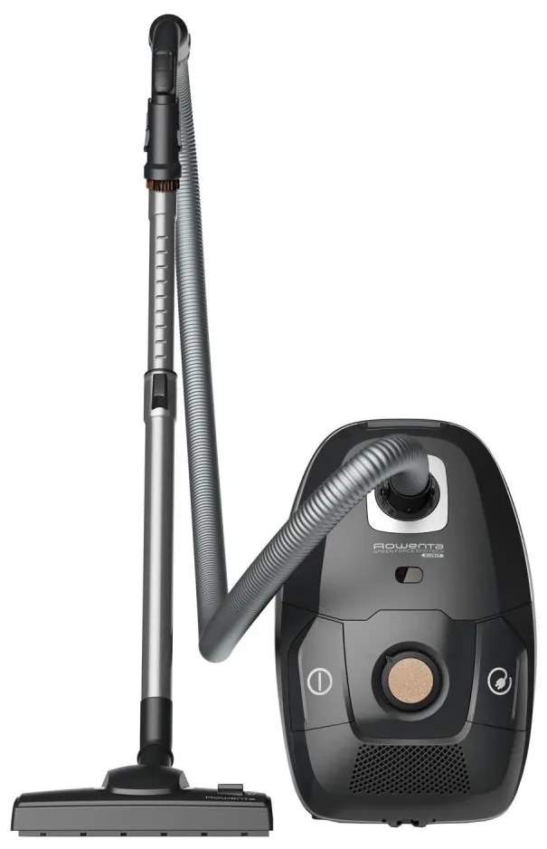 Rowenta - Sáčkový vysávač ZELENÁ FORCE EFFITECH ECO TOTAL CLEAN 400W/230V čierna