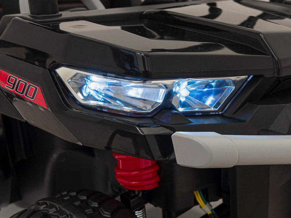Ramiz Detské auto Pick-Up Speed 900 Čierna + pohon 4x4 + pohyblivá pumpa