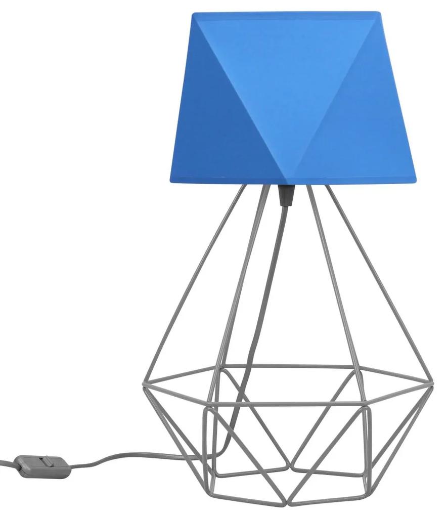 Stolná lampa Diamond, 1x textilné tienidlo (výber z 10 farieb), (výber z 3 farieb konštrukcie), d
