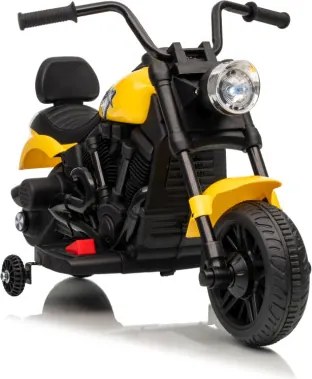 Elektrická motorka STAR žltá