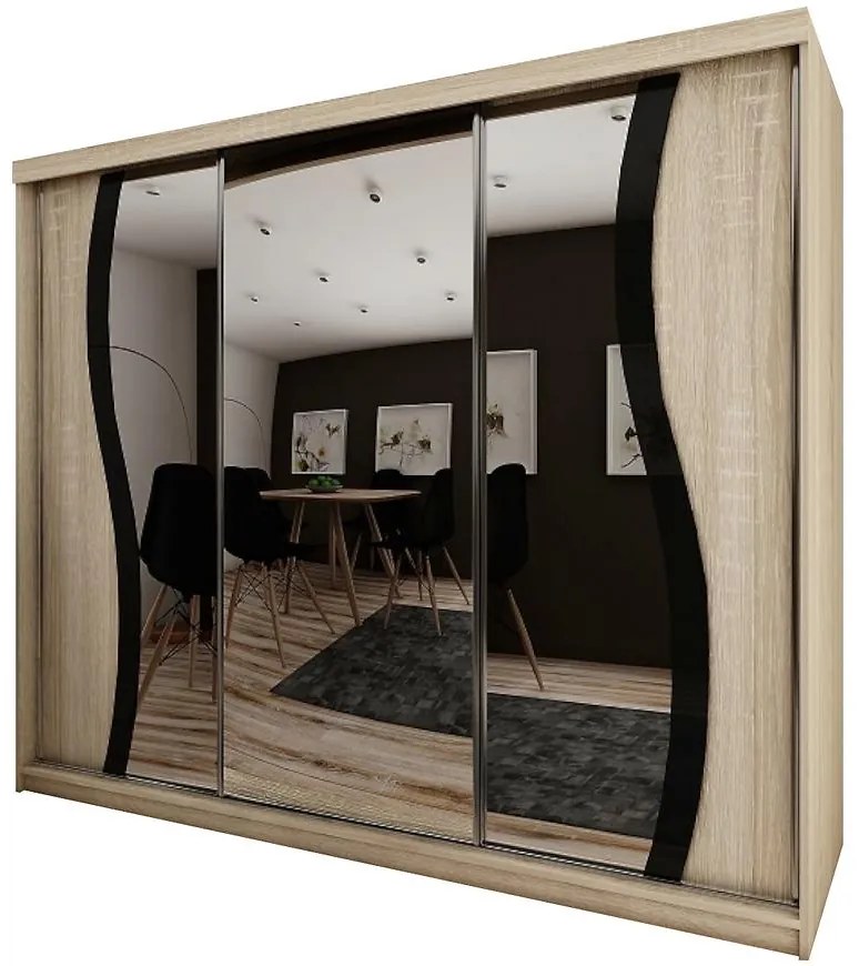 Skriňa Top 9 250 dub sonoma