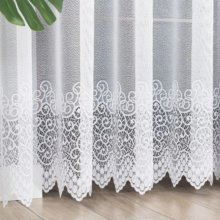 Žakárová záclona VIOLETTA balkónové dvere 200 x 250 cm