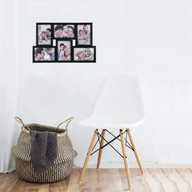 PreHouse Fotorámik na 6 fotografií multiframe 10x15 - čierny