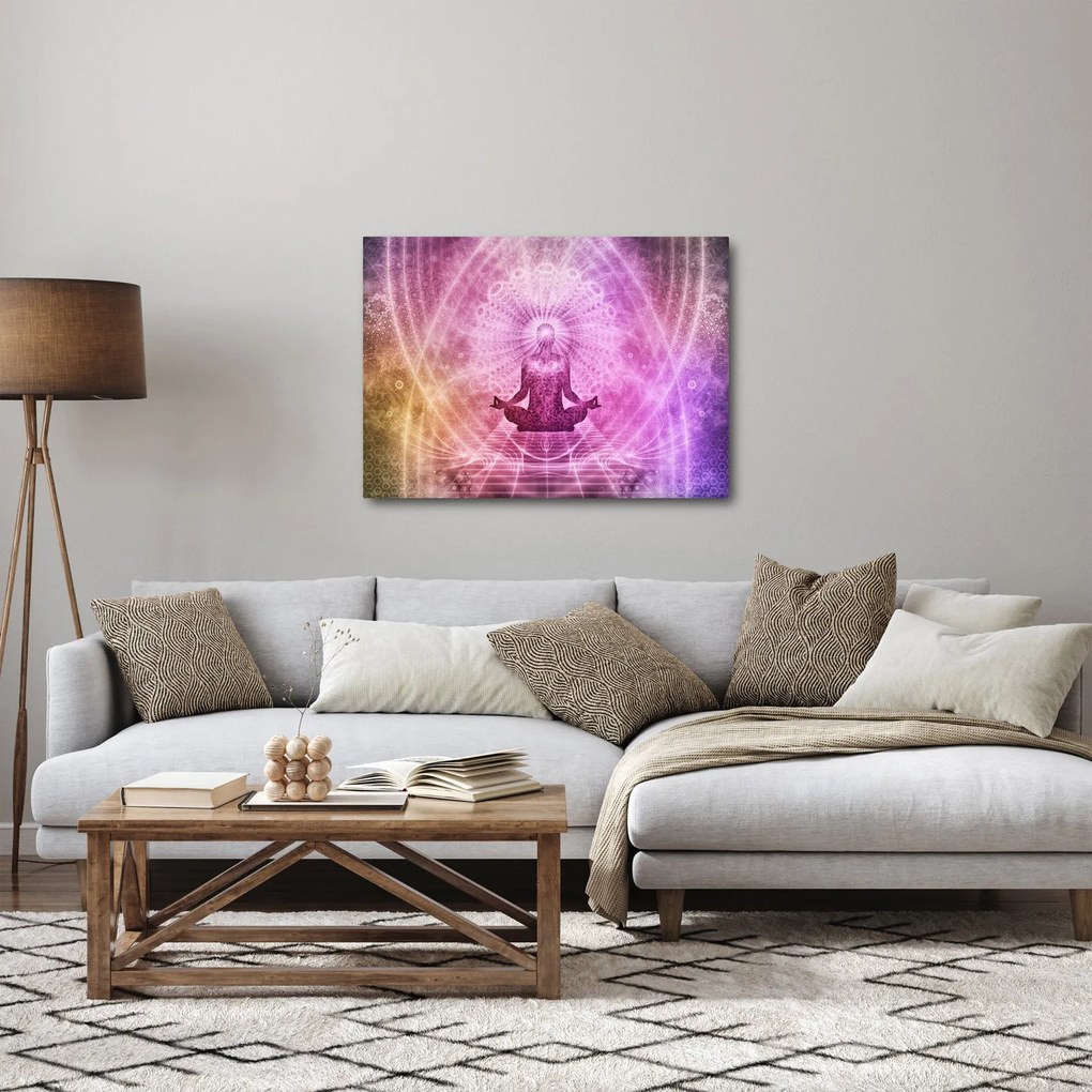 Obraz - Meditačná aura (70x50 cm)
