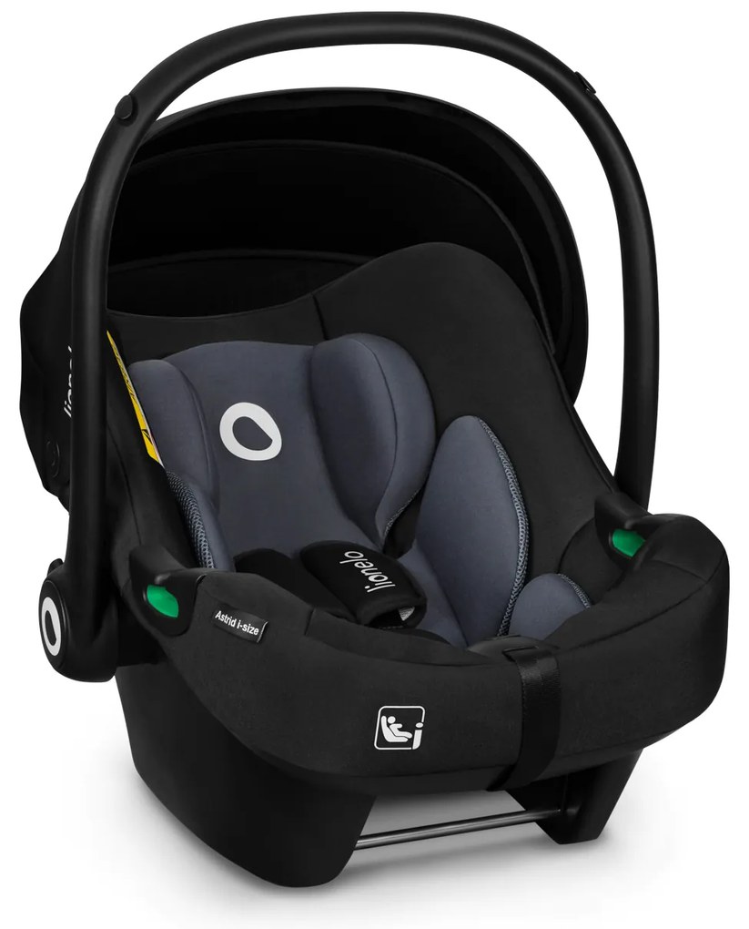 Autosedačka Lionelo ASTRID i-size 40-87 cm Farba: Black Grey