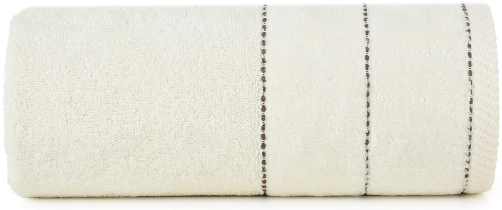 BAVLNENÝ UTERÁK ELZA SADA 6KS 50X90 CM KRÉMOVÁ