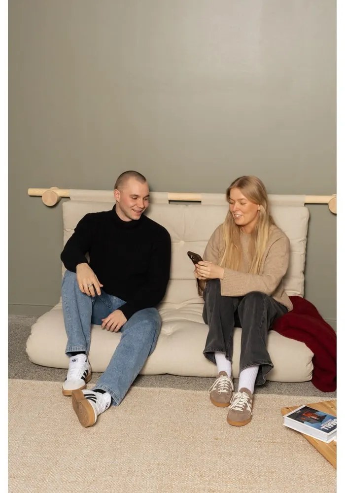 Zelená rozkladacia pohovka 135 cm Hooked – Karup Design