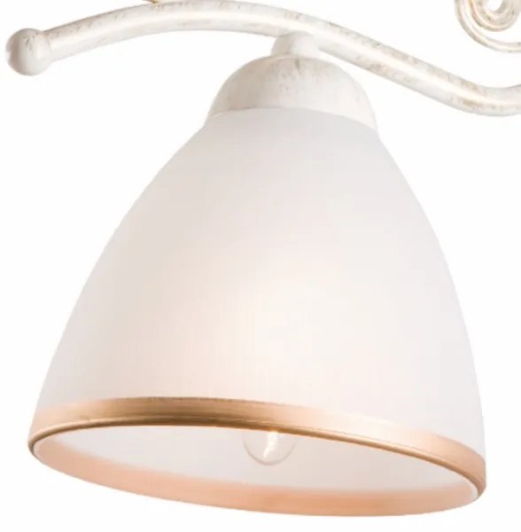 Nástenná lampa RETRO II 1xE27/60W/230V biela patina