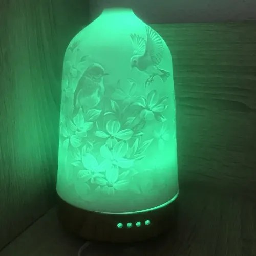 LED aroma difuzér ceramic lampa EDEN+