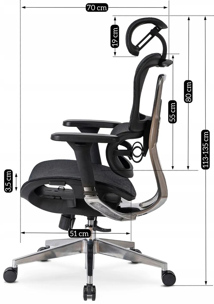 PROXIMA.store - Kancelárske kreslo NINO