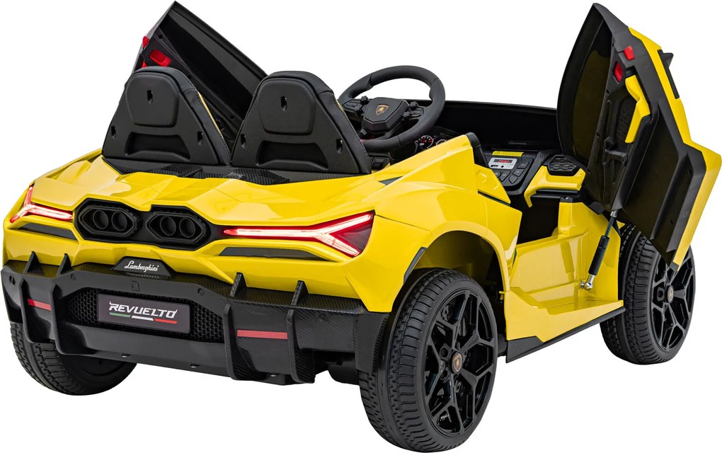 Ramiz Lamborghini Revuelto XL vozidlo Žltá