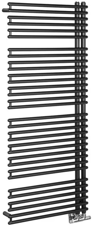 Aqualine Aqualine, TUBINI vykurovacie teleso 596x1454mm, antracit, DC325T