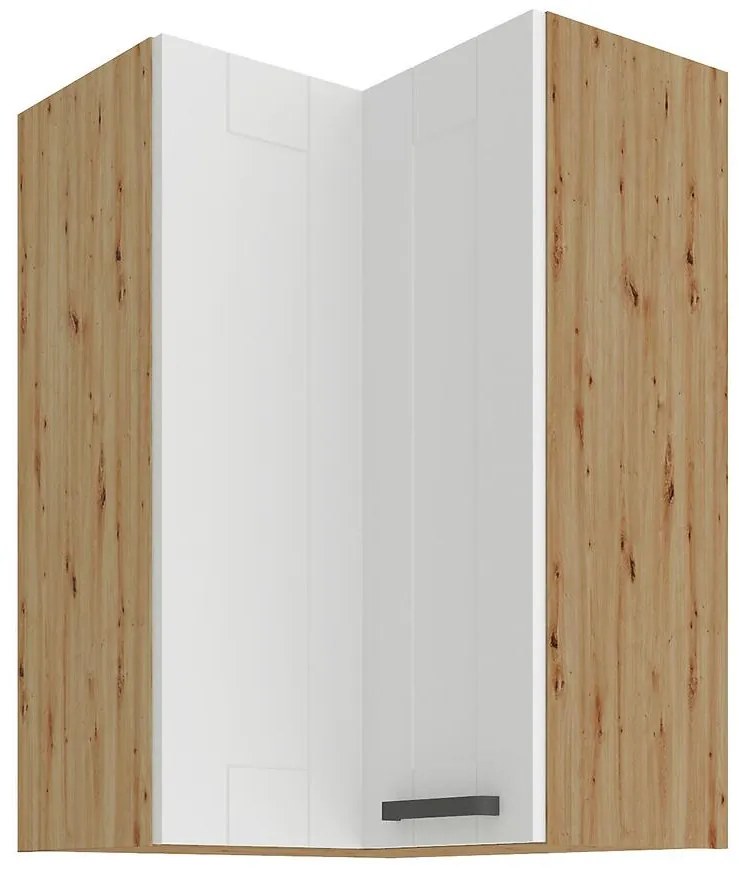 Skrinka do kuchyne LUNA biely/ARTISAN 60X60 GN-90 2F (90°)