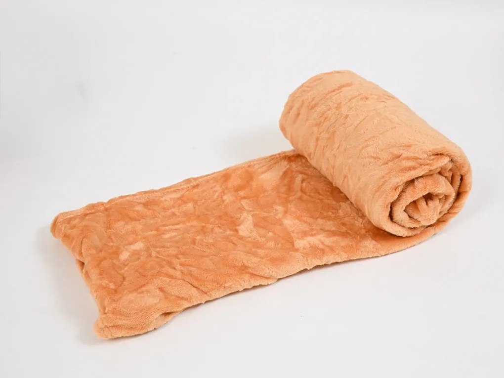 Plyšový SOBÍK s detskou dekou vo vnútri, hnedý