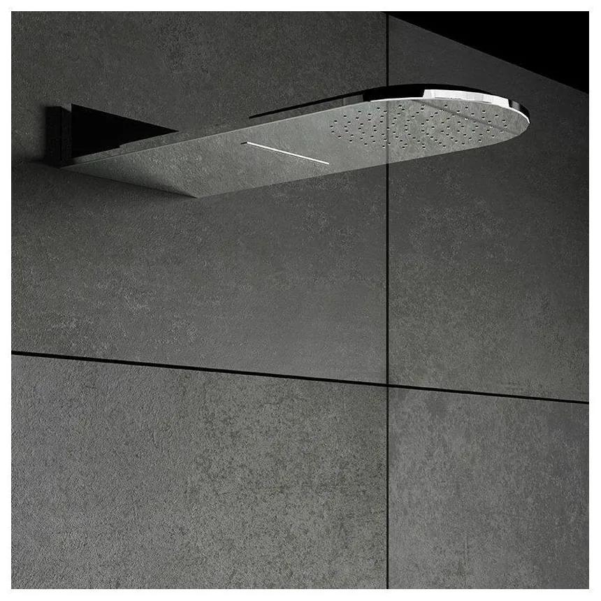 STEINBERG 390 horná sprcha Wall Rain, 2jet, 250 x 600 mm, s nástenným pripojením, leštená nerezová oceľ, 3905652