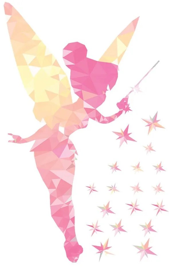 Sada samolepiek Ambiance Fairy and Shiny Stars