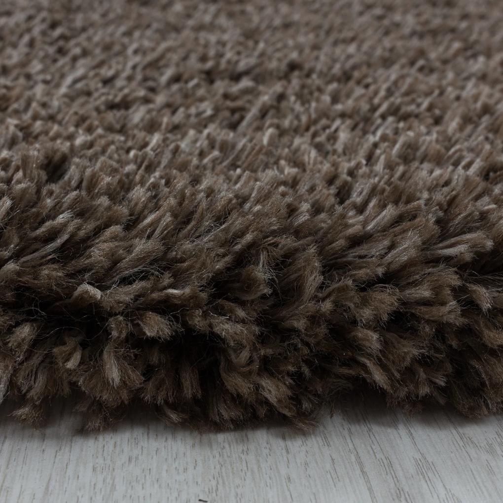 Ayyildiz Kusový koberec FLUFFY 3500, Hnedá Rozmer koberca: 240 x 340 cm