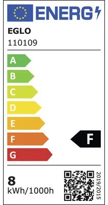 LED žiarovka Eglo 110109 E27 / 8 W ( 60 W ) 806 lm 2100 K amber