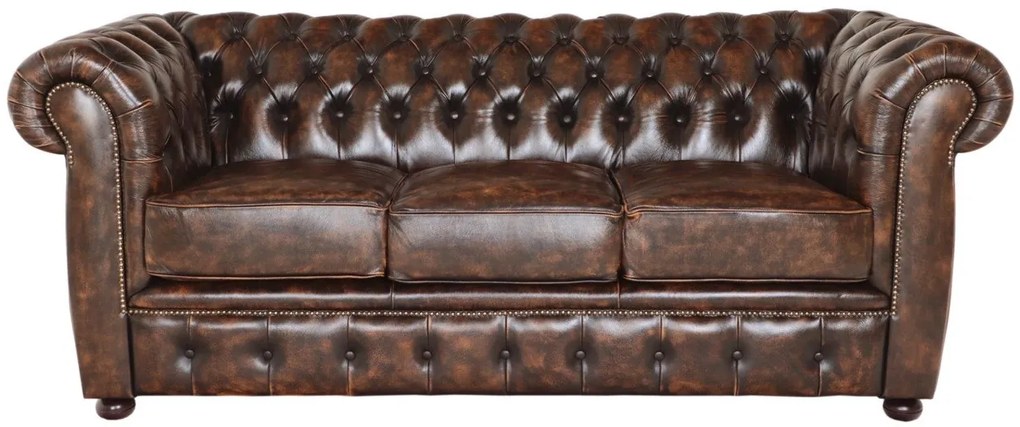 furniture-nabytek.cz - Chesterfield sedačka trojmiestna Liverpool