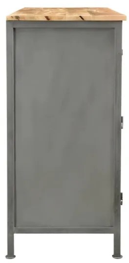 furniture-nabytek.cz - Masívna komoda Pinetown z mangového dreva, lakovaná, viacfarebná – 120×45×96 cm